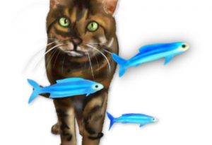 artrage 5 sticker tycho fish
